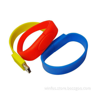Bracelet PVC USB